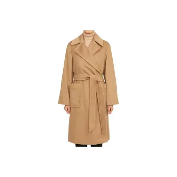 MaxMara Studio Coats Women's Brown
