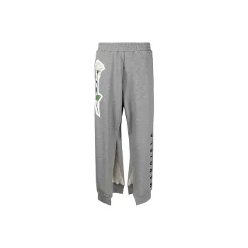 MM6 Maison Margiela SS22 Knitted Sports Pants Women's Gray