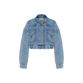 MOSCHINO Denim Jacket Women's Blue