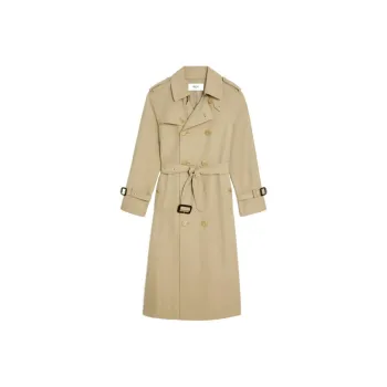 CELINE Trench Coat Women's Khaki