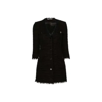 Tagliatore Doreen Tweed Midi Coat
