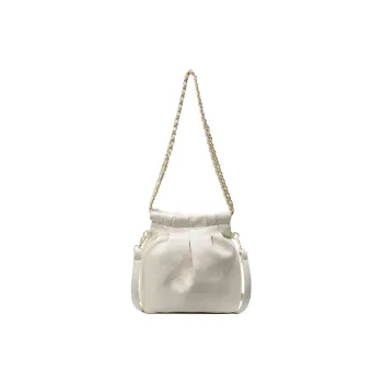 RIVMIND PU Shoulder Bag Women's White/Pink/Yellow/Blue/Silver/Black
