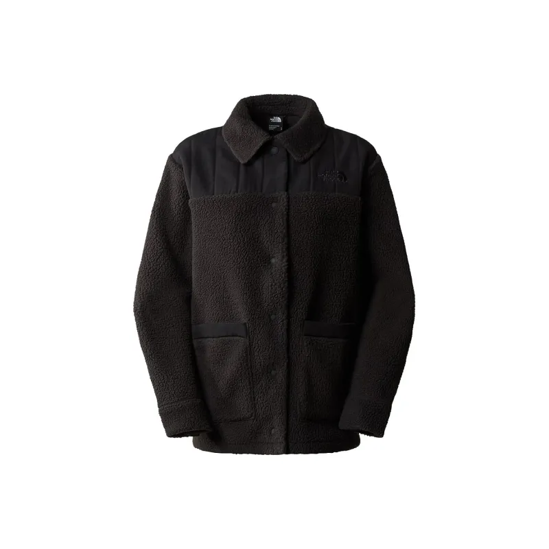 THE NORTH FACE CRAGMONT Velvet-feel Coat Women's Black-0