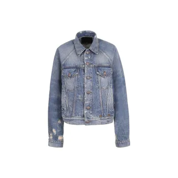 R13 SS23 Denim Jacket Women's Blue