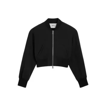 AMIPARIS Padded Bomber Jacket
