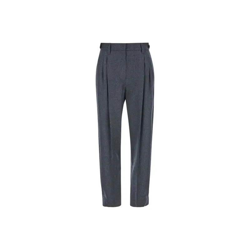 Brunello Cucinelli Pleated Tailored Trousers-0