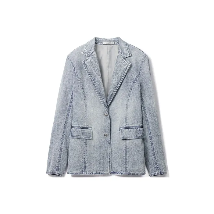 IEW.H Denim Jackets Women's Denim Blue-0