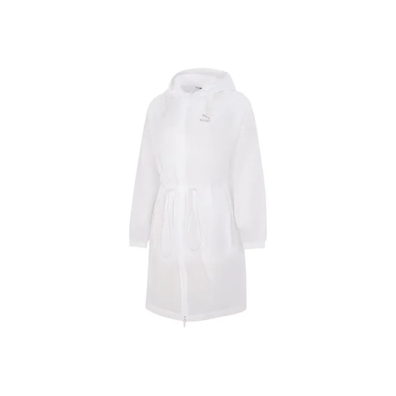 PUMA Trench Coats Women's White-0