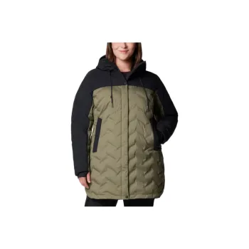 Columbia Mountain Croo Down Jacket Women's Stone Green