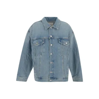 MOTHER Denim Jackets Women's Denim Blue