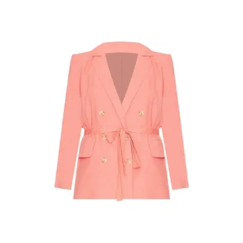 FREE PEOPLE Business Suits Coats Women's Pink