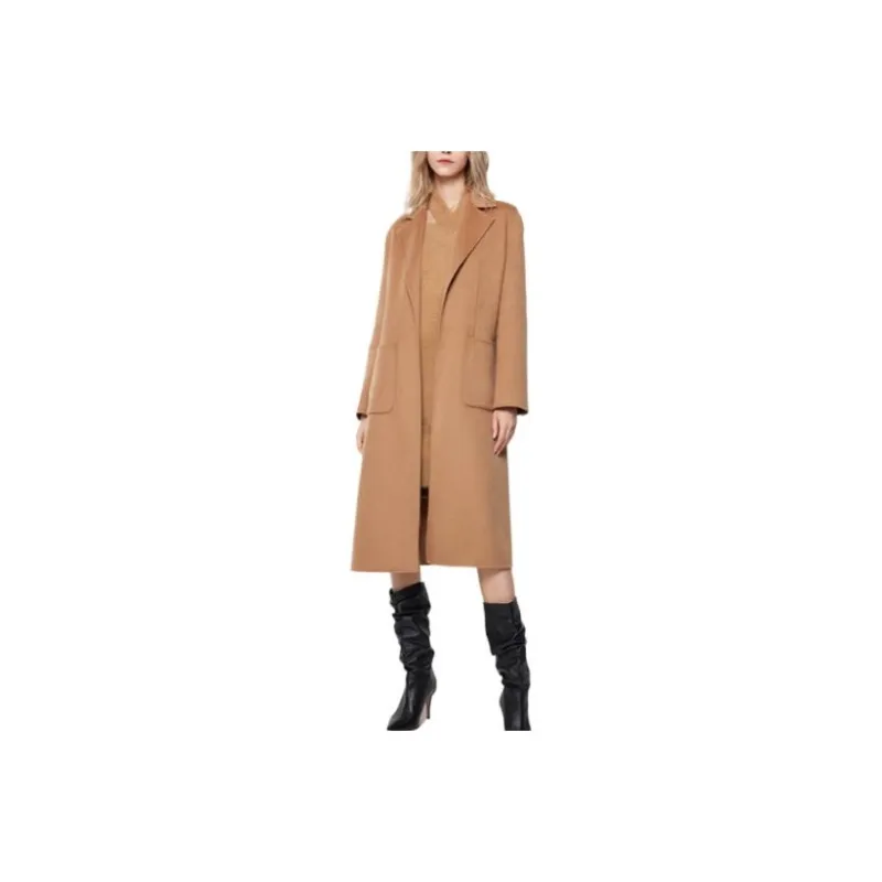 PINKO Velvet Jackets Women's Camel-0