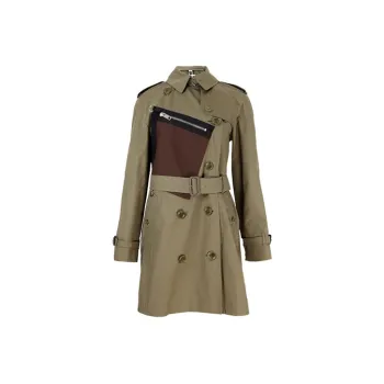 Burberry Trench Coat Women's Green