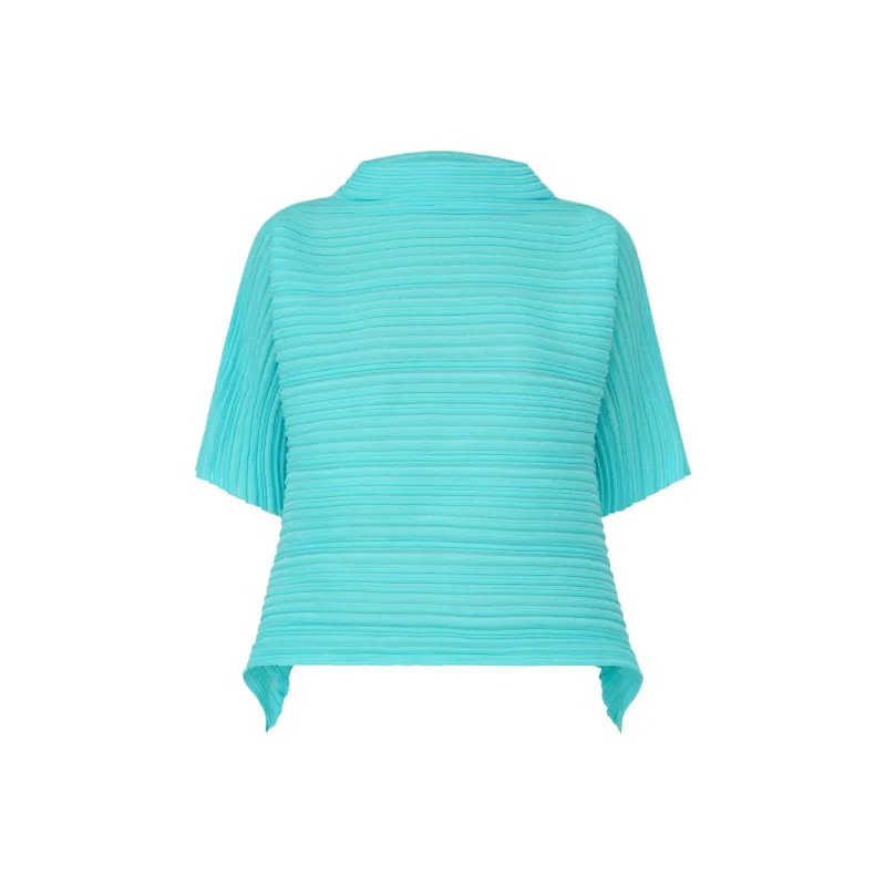 PLEATS PLEASE ISSEY MIYAKE SS25 Knitwear Women's Aqua Blue-0