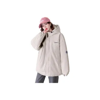 Tonlion Puffer Jacket Women's Light Beige Apricot