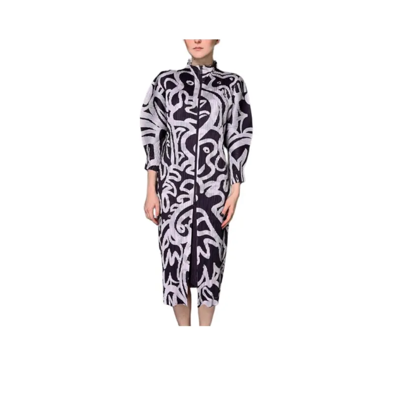 PLEATS PLEASE ISSEY MIYAKE Coats Women's Purple-0