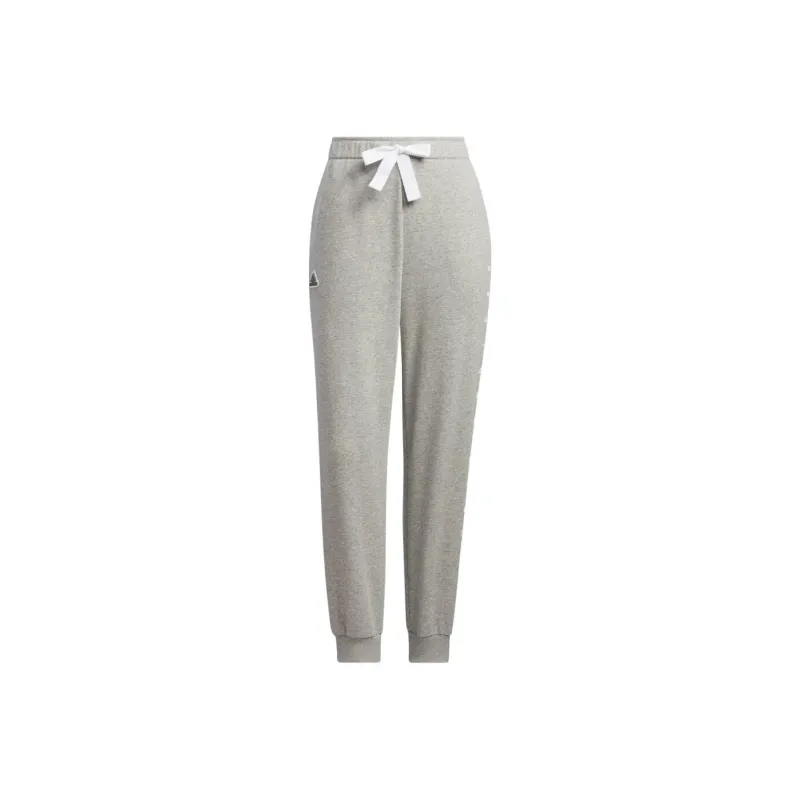 Adidas Knitted Sweatpants Women's Gray-0
