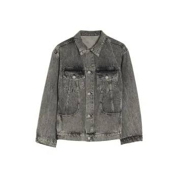 HOLZWEILER Denim Jacket Women's Gray