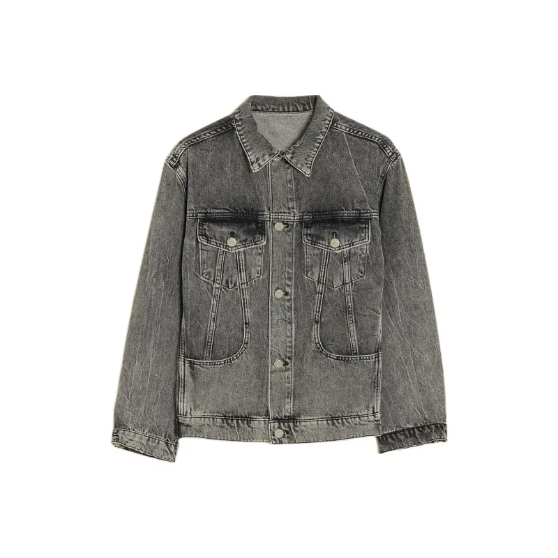 HOLZWEILER Denim Jacket Women's Gray-0