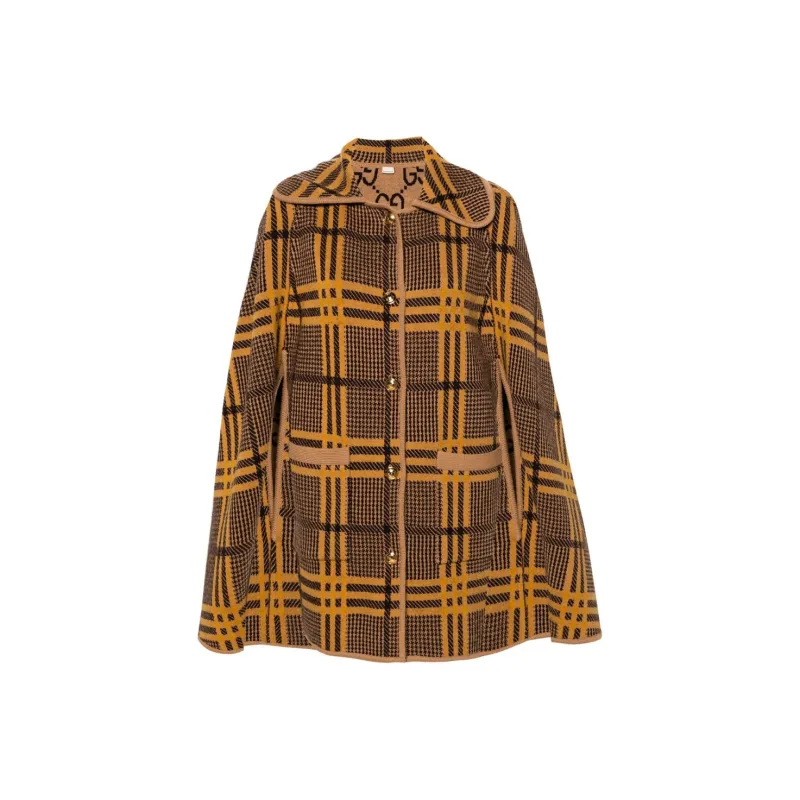 GUCCI Spread collar Reversible Cape-0