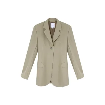 Roselingling Business Suit Women's Sandstone-Colored