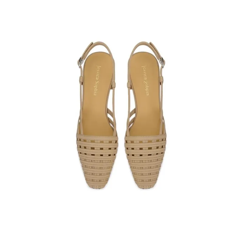 JESSICA SOPHIA Chunky Heel High Heels 5cm Women's-4
