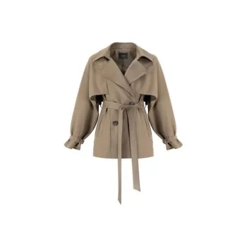 Lagogo Trench Coats Women's Coffee U1