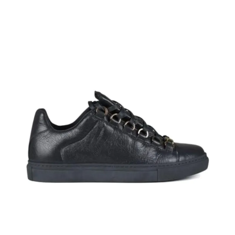 Balenciaga Arena Low Top Skateboard Shoes Women's Black-1
