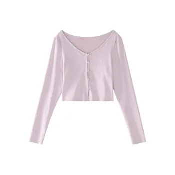 Alxnan Knitwear Women's Light Purple