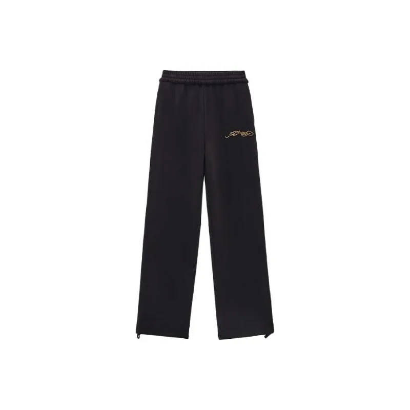 Ed Hardy SS24 Casual Pants Women's Black-0