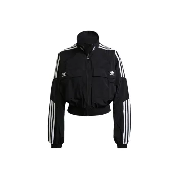 adidas originals Women's Adicolor Classics Disrupted Icon Track Top Black