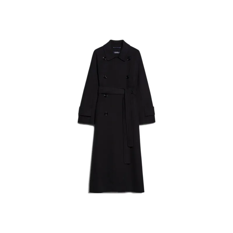 'S MAX MARA Hester Straight Hem Belted Coat-0