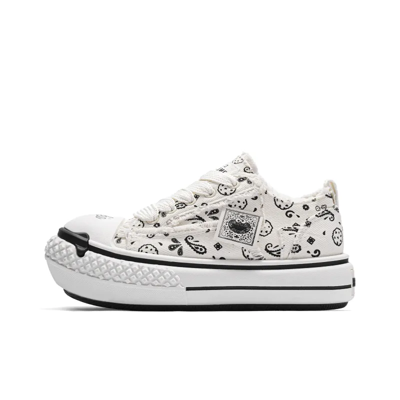 SESAME STREET Platform Canvas Shoes Unisex-1