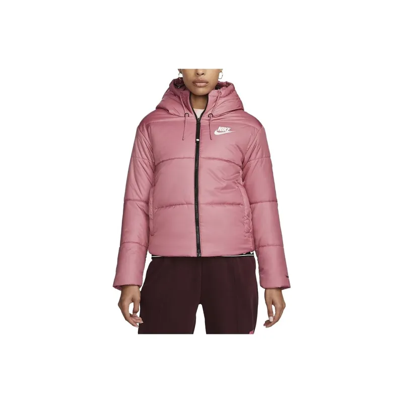 Nike Puffer Jackets Women's Pink-0