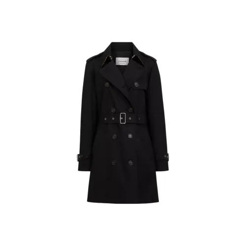 COACH Coats Women's Black