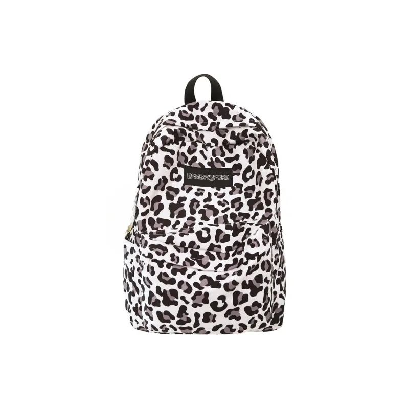AIBAG Nylon Backpack Unisex Pink/Green/Blue/Black-15