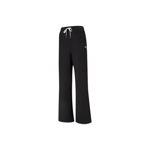 PUMA Knitted Sweatpants Women's Black