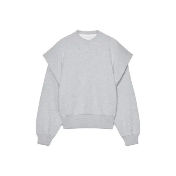 ZARA Sweatshirt Women's Zebra Print Gray