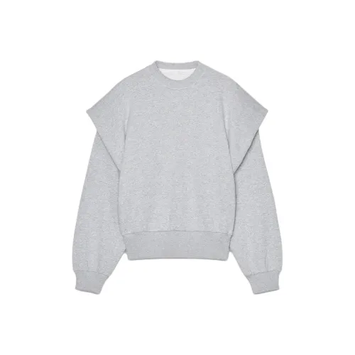 ZARA Sweatshirt Women's Zebra Print Gray