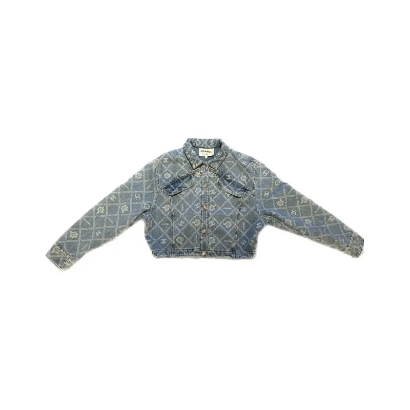 CHANEL 23 Spring And Summer 23A Denim Jacket Women's-2