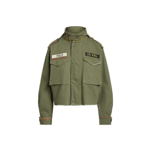 Polo Ralph Lauren Cropped Coats Women's Green