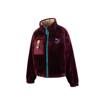PUMA Velvet Jackets Women's Fuchsia