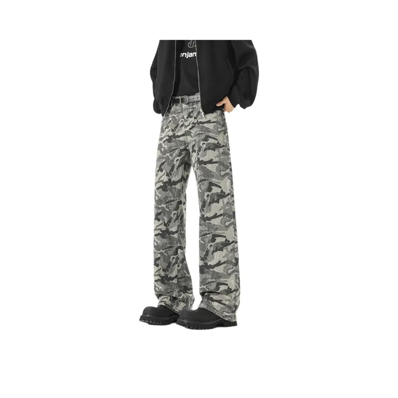 KVIV Jeans Men Camouflage -0