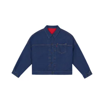 Levis Puffer Jacket Women's Blue
