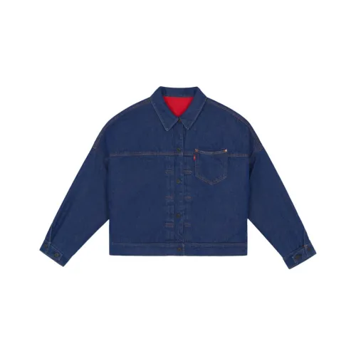 Levis Puffer Jacket Women's Blue