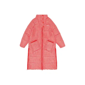 GANNI Puffer Jacket Women's Vibrant Red