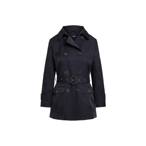 Polo Ralph Lauren Trench Coats Women's Navy