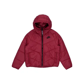 Nike Puffer Jacket Winter Women's Red