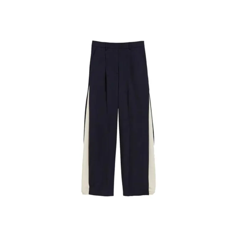WEEKEND MaxMara Casual Pants Women's Navy Blue-0