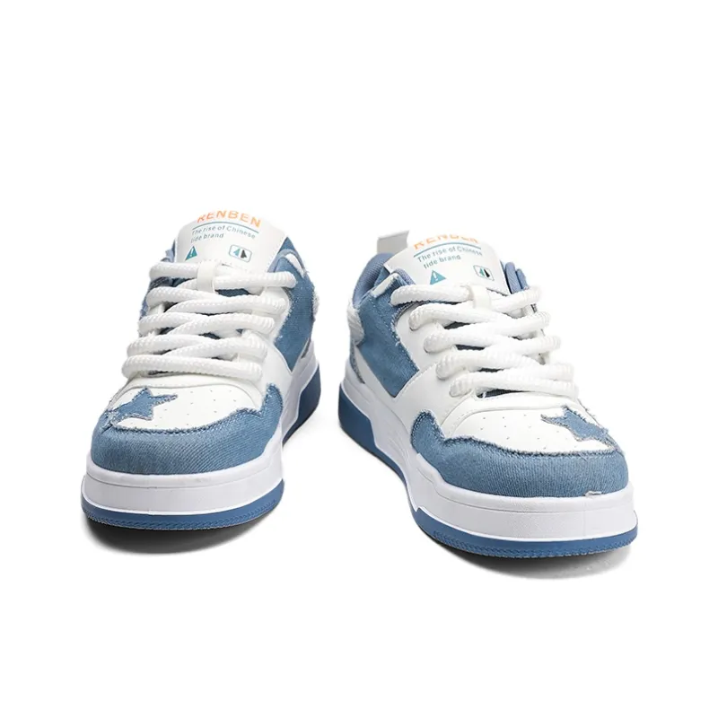 RENBEN Slip Resistant, Breathable, And Supportive Low Top Skateboard Shoes Men's-10